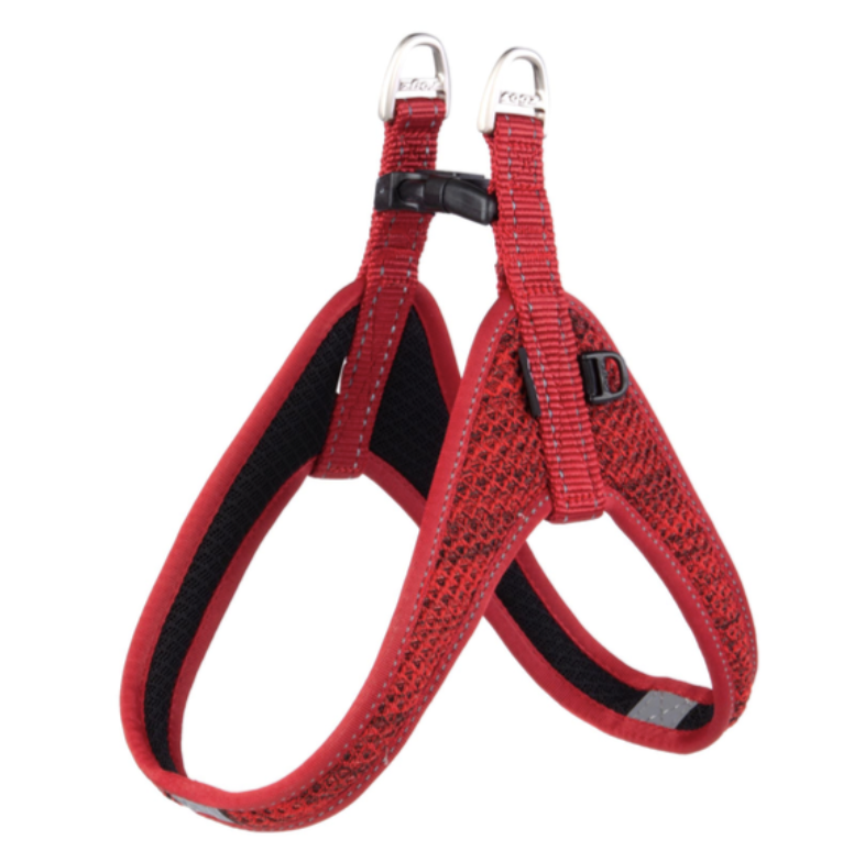 Rogz Fast Fit Harness - Red - Small/Medium