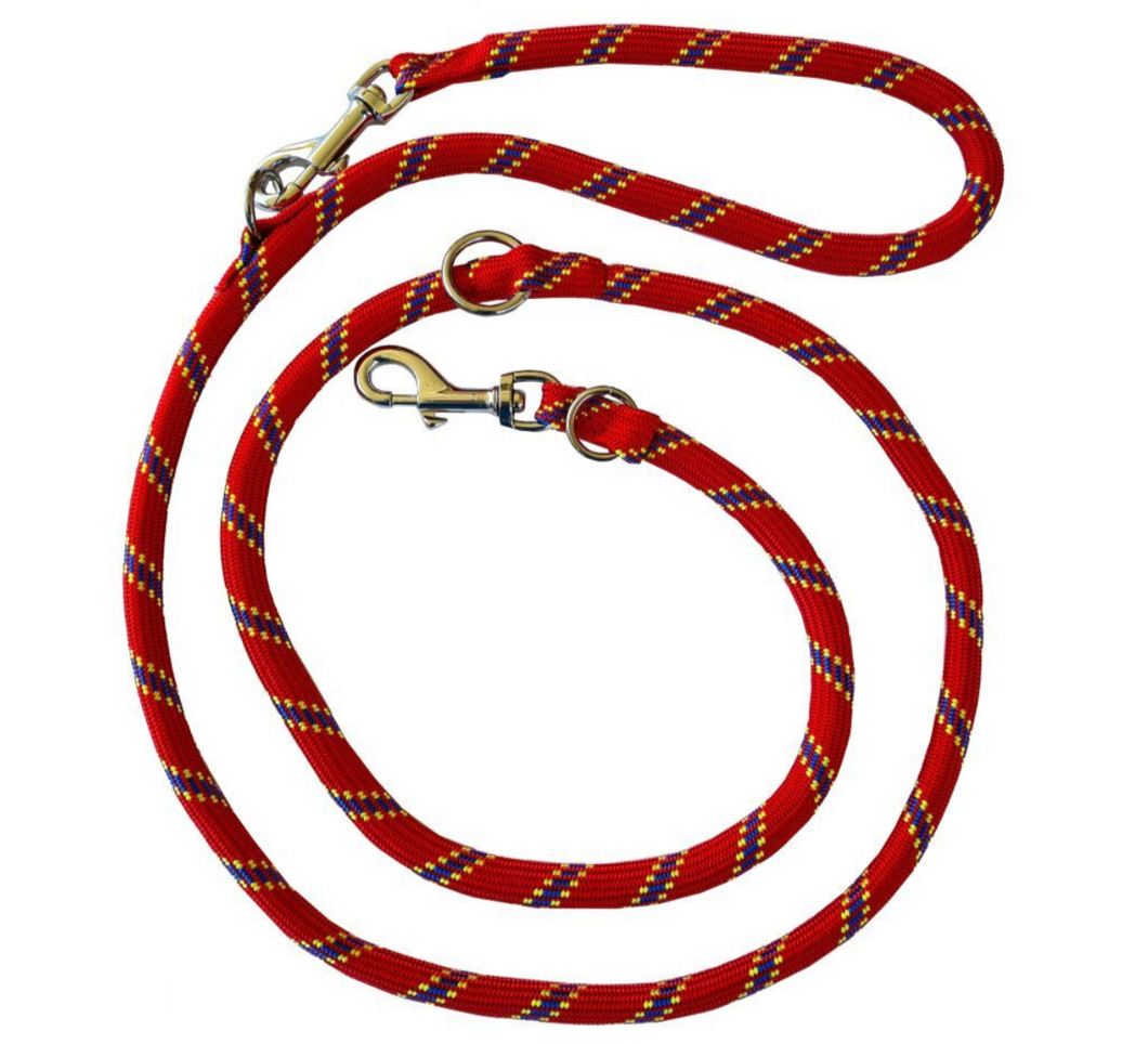 Prestige Mountain Bench Leash 13Mm X 6'6' Red (198Cm)