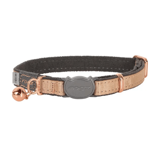Rogz Urbancat Safety Release Collar - Gold Rush