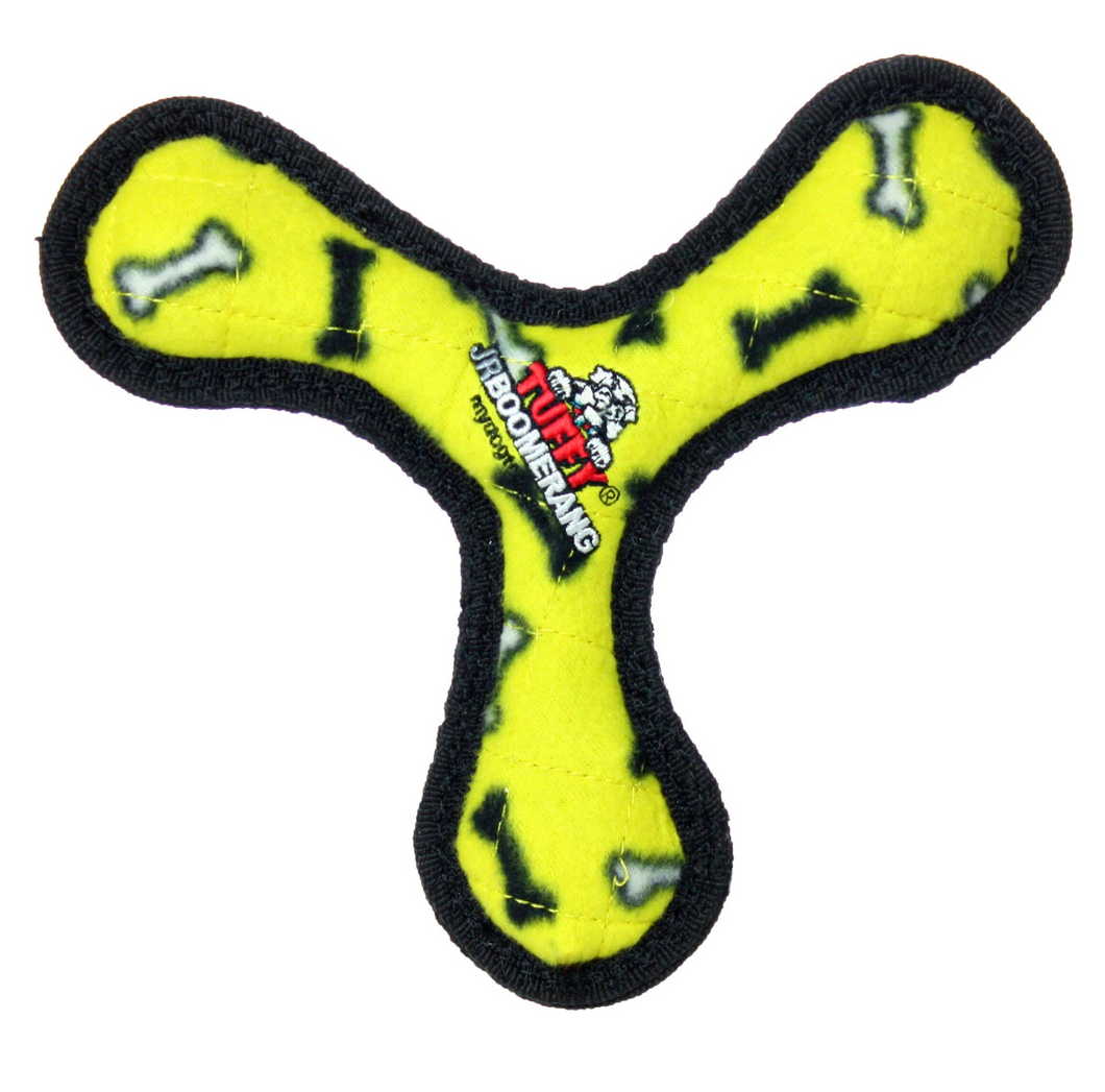 Tuffy Jr's Boomerang - Yellow Bones - 20 x 3.5cm