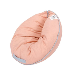 Ibiyaya Snuggler Super Comfortable Nook Pet Bed - Playful Peach