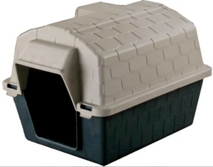 Showmaster House Roof Plastic Kennel - Medium