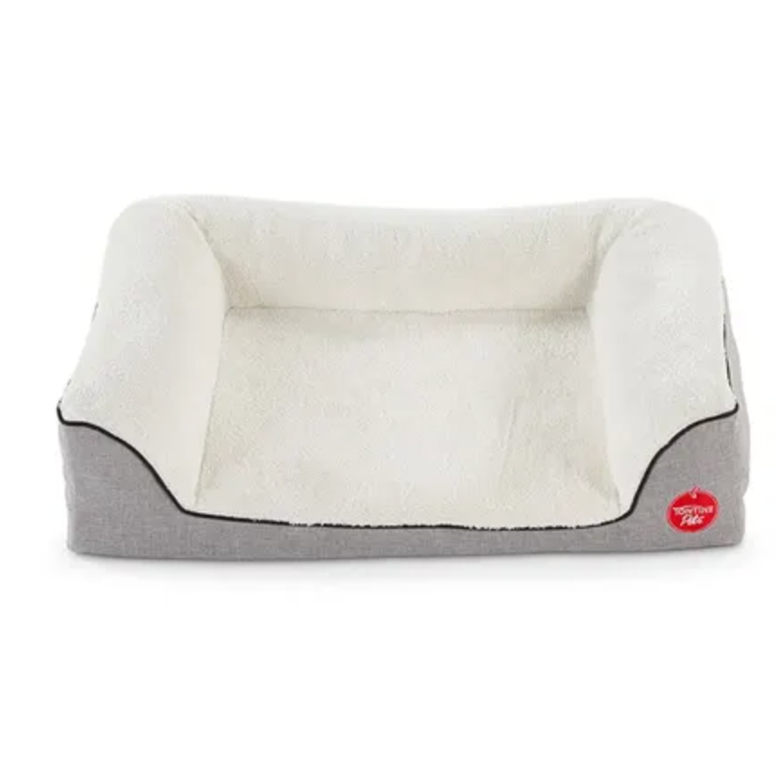 Tontine Pets Orthopaedic Dog Basket - Grey - Large