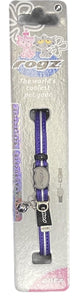 Rogz Alleycat Safeloc Cat Collar - Purple - XSmall (8mm)