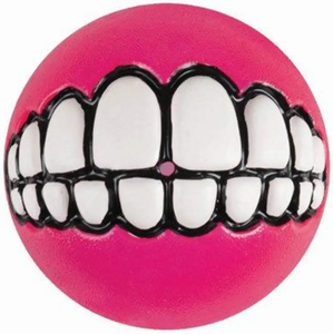 Rogz Grinz Ball - Pink - Medium