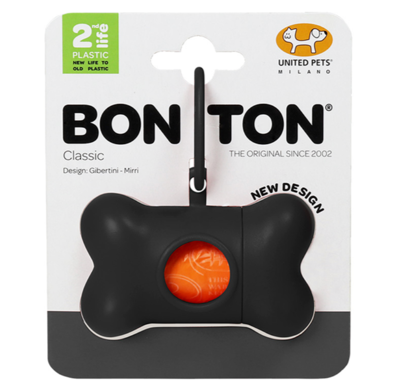 Bon Ton Poop Bag Holder - Black