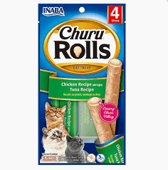 Inaba Churu Rolls - Chicken & Tuna (4 pack) ***