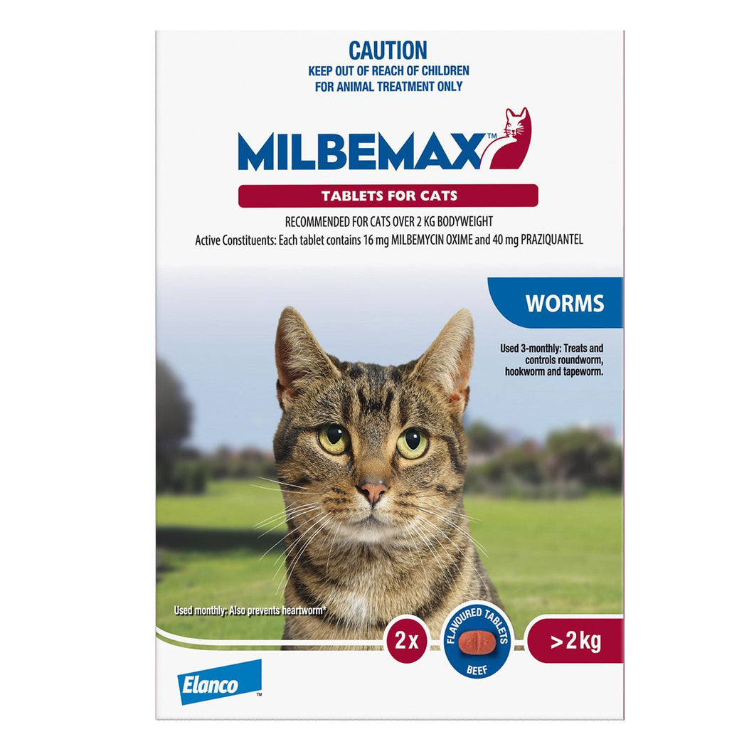 Milbemax for Cats over 2kg