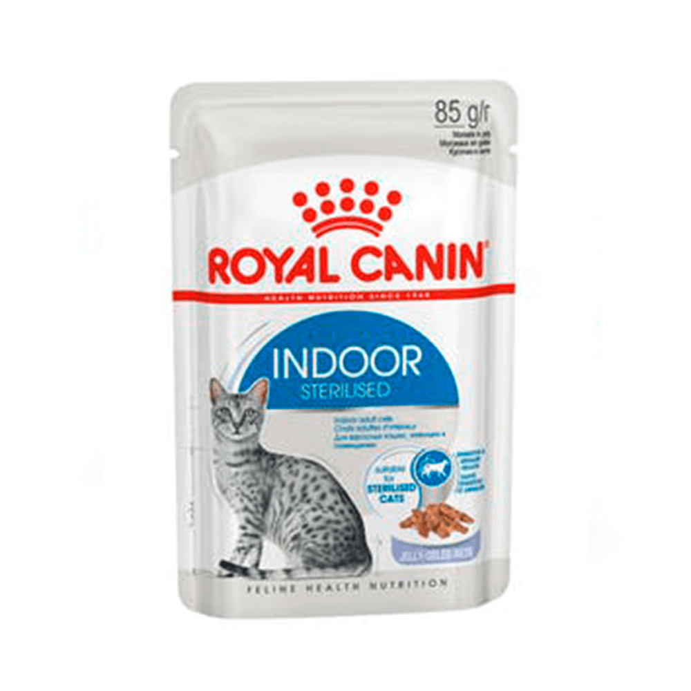 Royal Canin Cat Wet Food - Indoor - Jelly (85g)