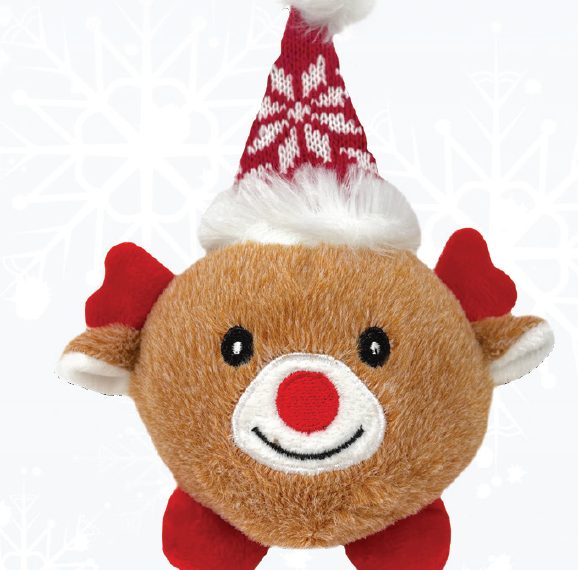 Allpet Xmas Sq Plush Deer
