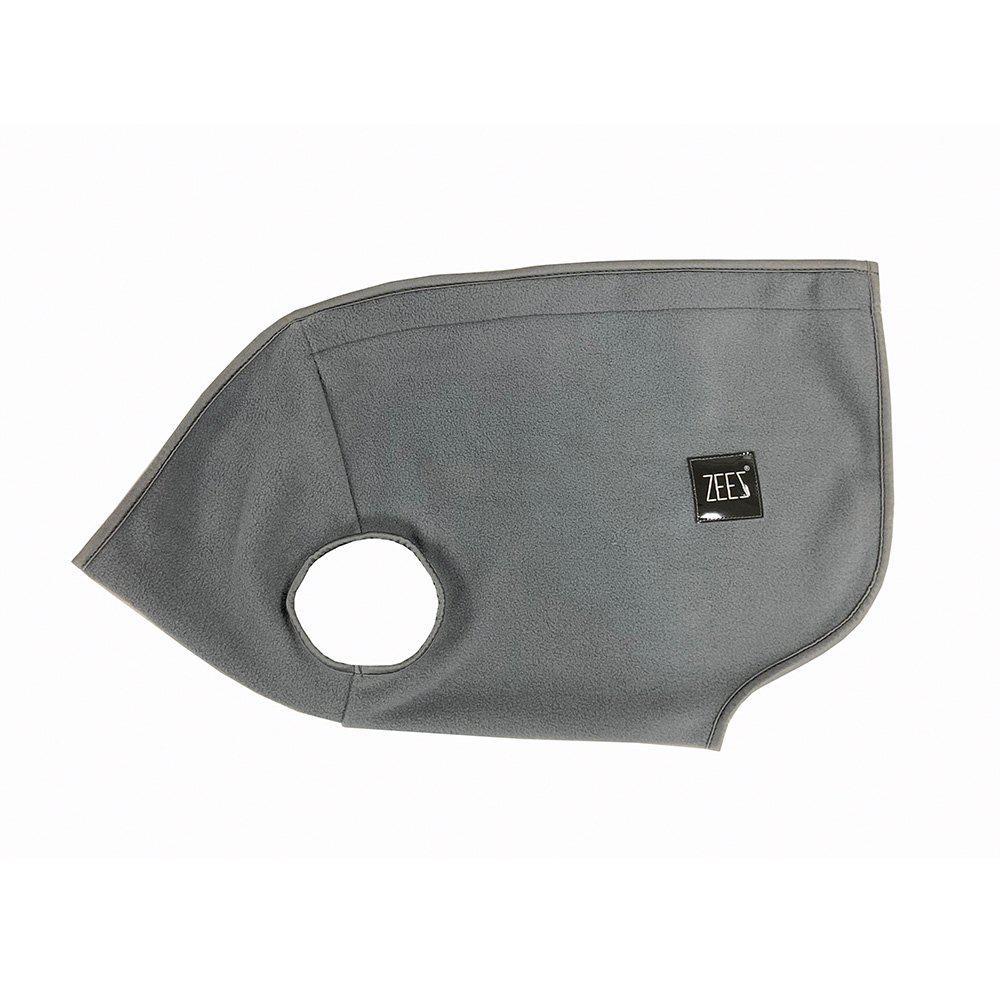 Zeez Cozy Fleece Dog Vest - S3 (22Cm) Charcoal Grey