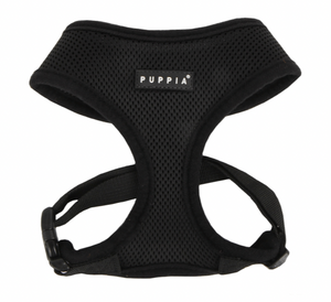 Puppia Soft Harness - Black - Medium