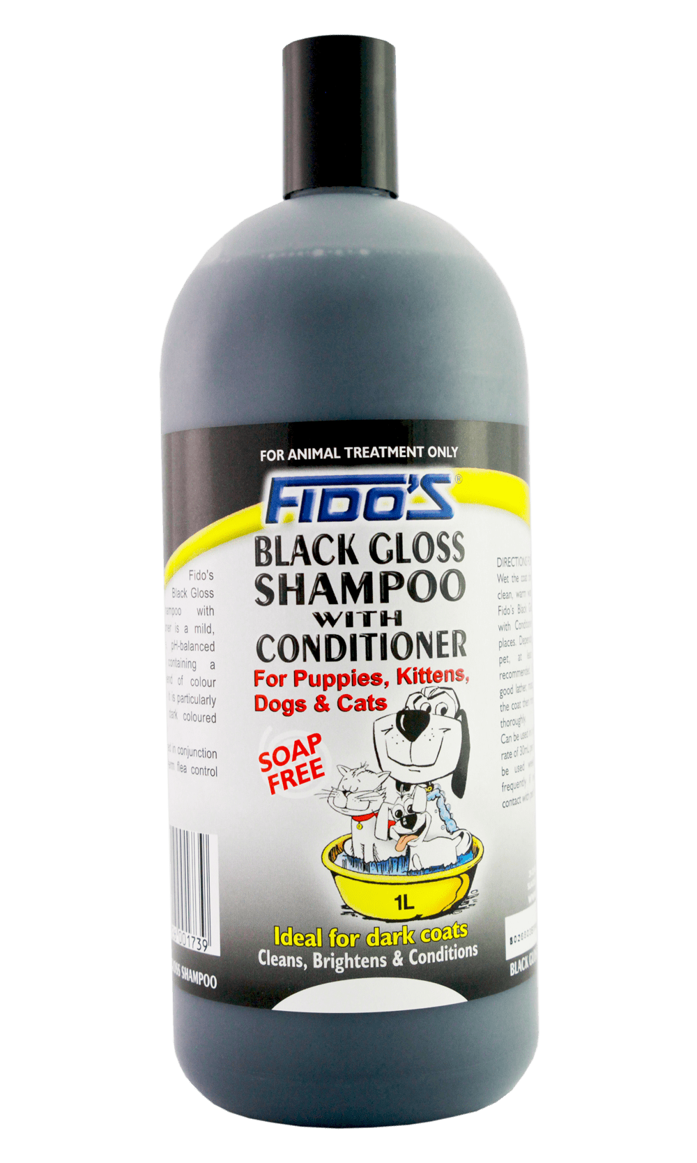 Fido's Black Gloss Shampoo and Conditioner (1L)
