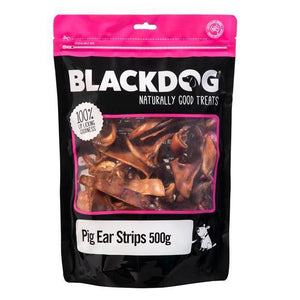 Blackdog Pig Ear Strips (500g)