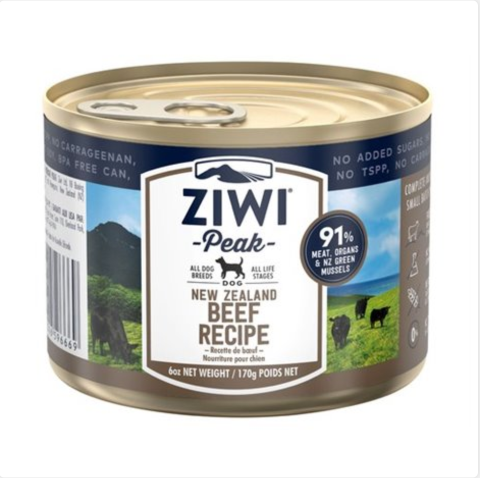 Ziwi Peak Dog Wet Food - Beef (170g)