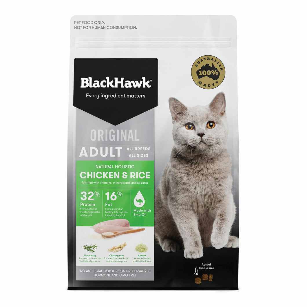 Black Hawk Cat Dry Food - Chicken (3kg)
