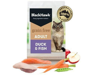 Black Hawk Cat Dry Food - Duck & Fish (1.2kg)