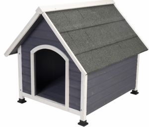 Bonofido Peaked Roof Wood Kennel - Small
