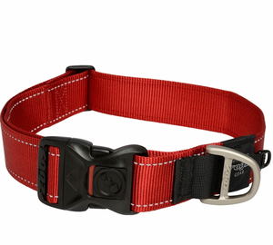 Rogz Classic Dog Collar - Red - Small