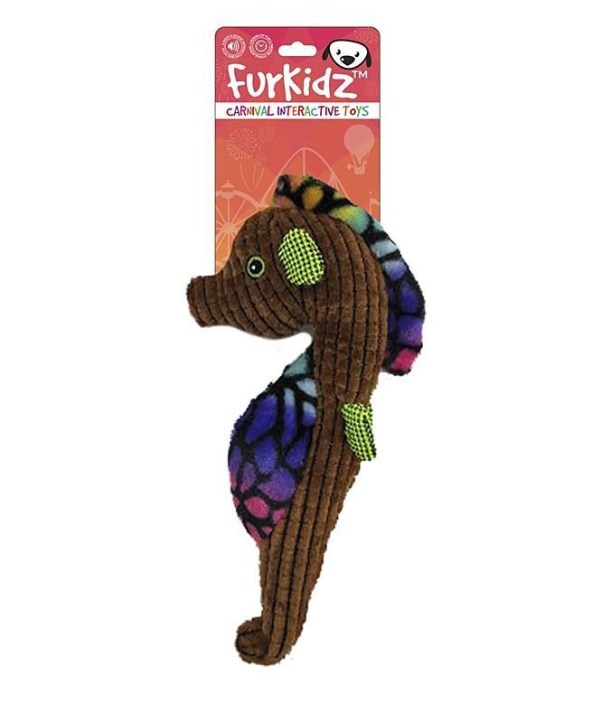 Furkidz Carnival Seahorse Dog Toy