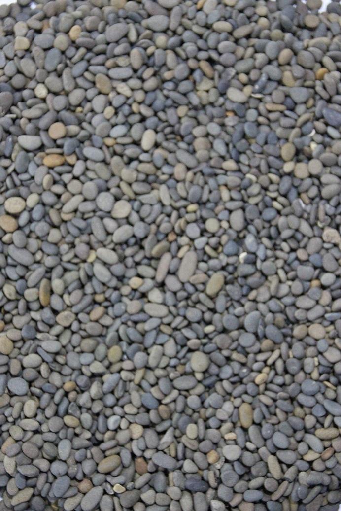 Natural Dark Black Gravel (10kg)