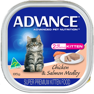 Advance Cat Wet Food - Kitten - Chicken & Salmon (85g)