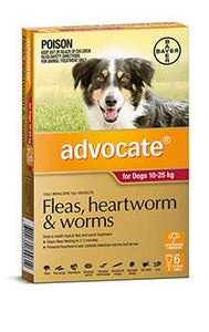 Advocate for Dogs between 10-25kg (6 pack)