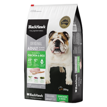 Load image into Gallery viewer, Black Hawk Dog Dry Food - Chicken &amp; Rice (20kg)
