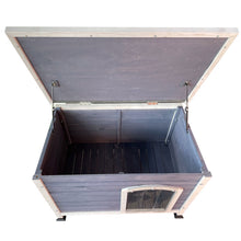 Load image into Gallery viewer, Bonofido Cabin Kennel - Grey - Medium
