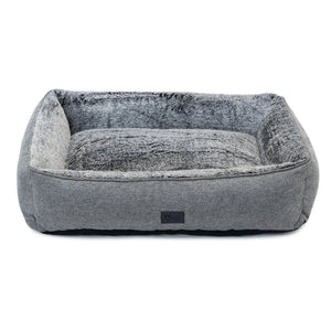 Superior Dog Bed - Lounger - Artic Faux Fur - Small
