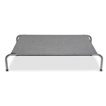 Load image into Gallery viewer, Superior Raised Dog Bed - Grey &amp; Mottled Silver - Medium
