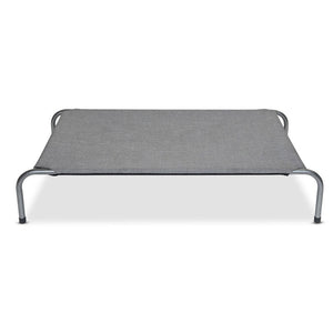 Superior Raised Dog Bed - Grey & Mottled Silver - Mini