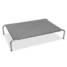 Load image into Gallery viewer, Superior Raised Dog Bed - Grey &amp; Mottled Silver - Jumbo
