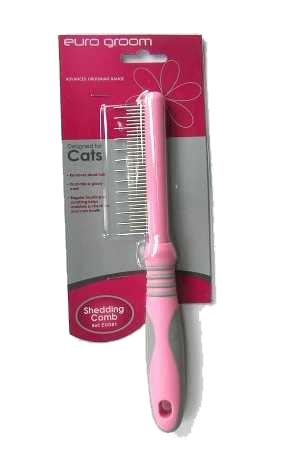 Euro Groom Cat Shed Comb