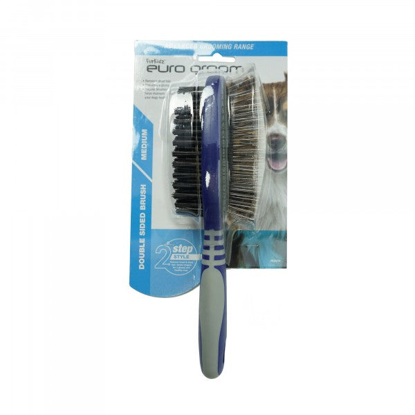 Euro Groom Pin Bristle Brush Medium