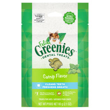Load image into Gallery viewer, Greenies Dental Treats for Cats - Catnip Flavour (60g)
