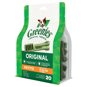 Greenies Dental Treats for Dogs - Petite Size (340g)