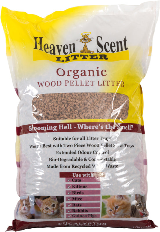 Heaven Scent Wood Litter (15kg)