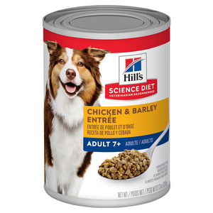 Hill's Dog Wet Food - Adult 7+ Chicken Entree (370g)