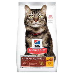 Hill's Cat Dry Food - 7+ Hairball Control (4kg)