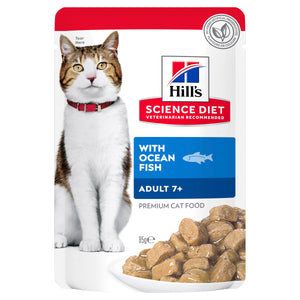 Hill's Cat Wet Food - Mature 7+ - Fish (85g)