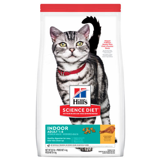 Hill's Cat Dry Food - Indoor (4kg)