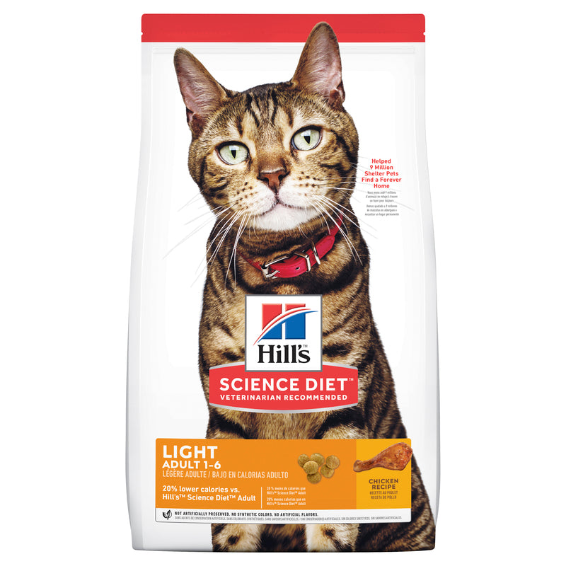 Hill's Cat Dry Food - Light (3.5kg)
