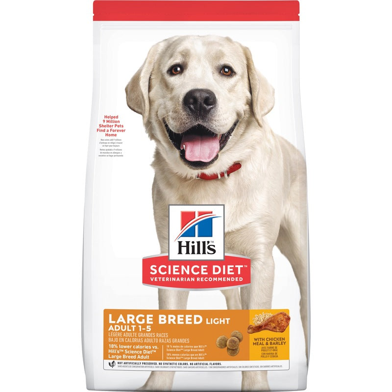 Hill's Dog Dry Food - Large Breed - Light (12kg)