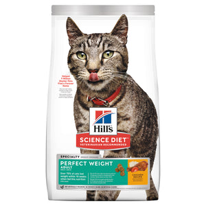 Hill's Cat Dry Food - Perfect Weight (3.7kg)