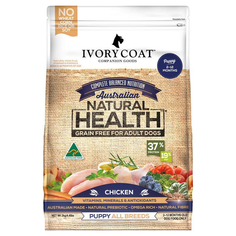 Ivory Coat Dog Dry Food - Puppy - Chicken (2kg)