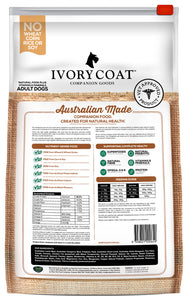 Ivory Coat Dog Dry Food - Lamb & Kangaroo (13kg)