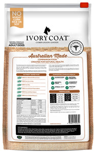 Ivory Coat Dog Dry Food - Lamb & Sardine (13kg)