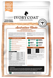 Ivory Coat Dog Dry Food - Lamb & Sardine (2kg)