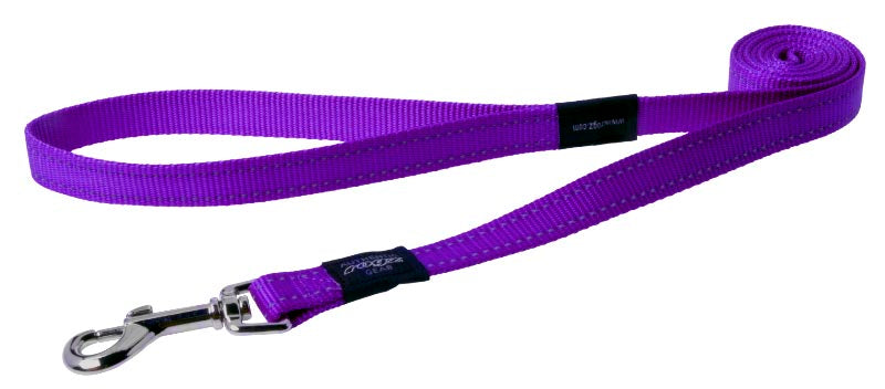 Rogz Classic Lead - Purple - Large